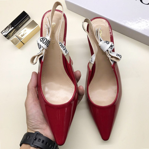Dior Women Shoes Luxury Design Fashion Type High Heel Shoes for Wedding Style J'ADIOR SLINGBACK PUMP