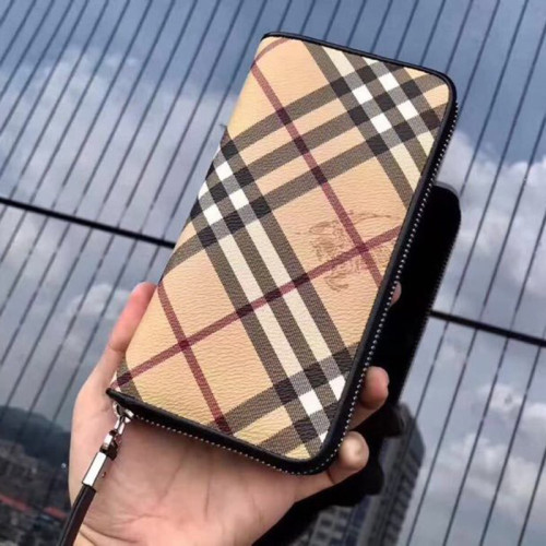 Burberry Mens Womens Bags Wallets Clutch Luxury Brand with Original Box