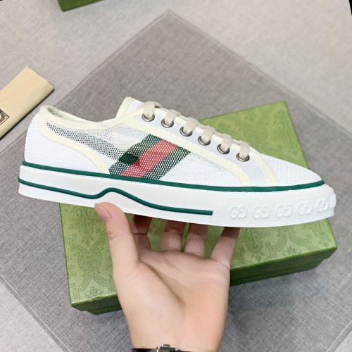Gucci Womens Shoes Sneakers Luxury Brand Women's Gucci Tennis 1977 sneaker ‎663257 2UX10 9070 with Original Box