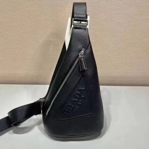 Prada Mens Womens Bags Shoulder Messenger Bags Handbags Luxury Brand Prada Cross leather bag with Original Box 2VZ098_2BBE_F0002_V_OLO
