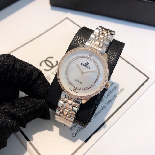 Chanel Watch Luxury Brand Design Fashion Type with Original Box