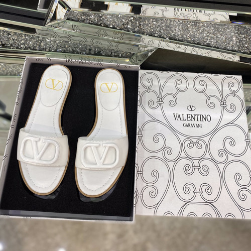 Valentino Womens Shoes Flat Mule Sandals