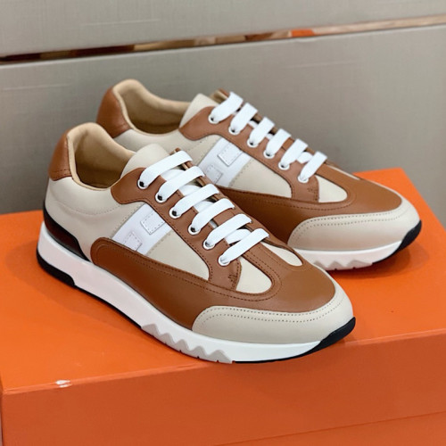 Hermes Mens Casual Shoes Fashion Sneakers Luxury Brand with Original Box