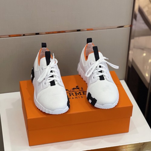 Hermes Mens Casual Shoes Fashion Sneakers Luxury Brand with Original Box