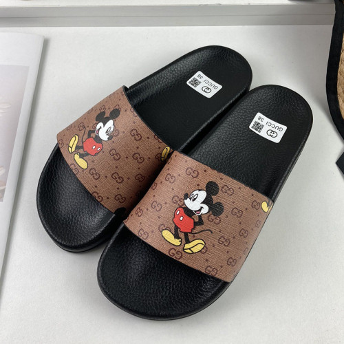 Gucci Mens Shoes Sandals Slides Slippers Luxury Brand Thick Sole Design with Original Box