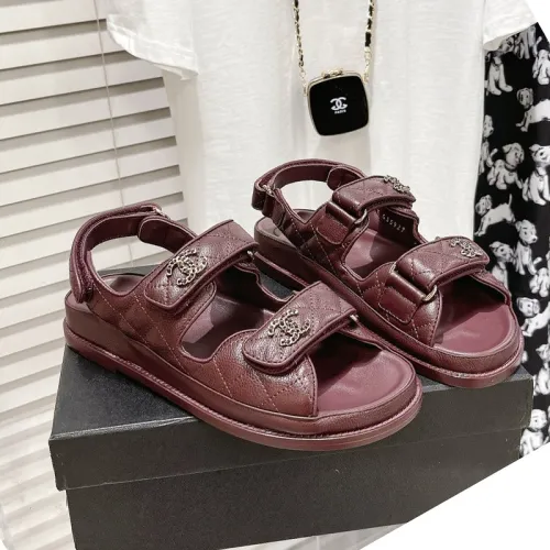 Chanel Womens Shoes Sandals Slippers Luxury Brand Design with Original Box