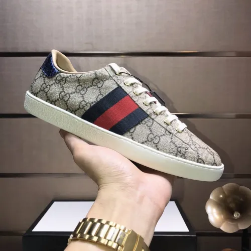 Gucci Womens Shoes Fashion Sneakers Lace-Up Luxury Brand Women's Ace Embroidered Sneaker with Original Box