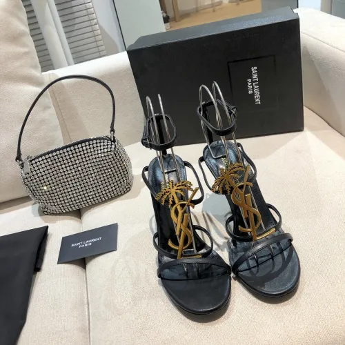 Saint Laurent YSL Womens Shoes Sandals High Heel 10.5cm with Original Box