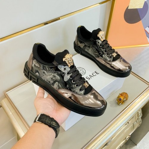 Versace Men Shoes Sneakers Fashion Design Luxury Brand