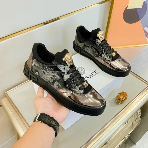 Versace Men Shoes Sneakers Fashion Design Luxury Brand