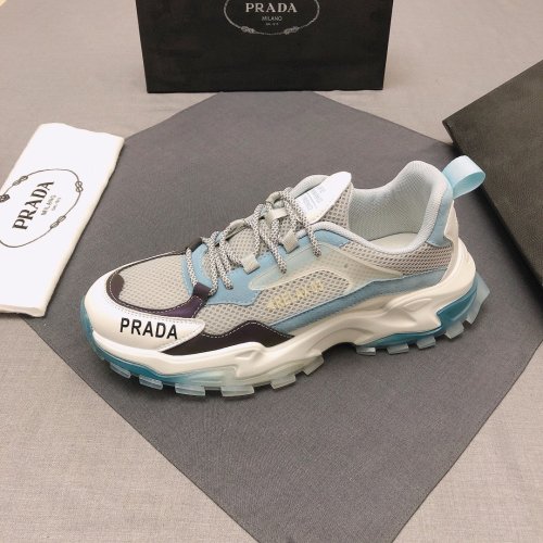 Prada Men Shoes Luxury Brand Sneakers