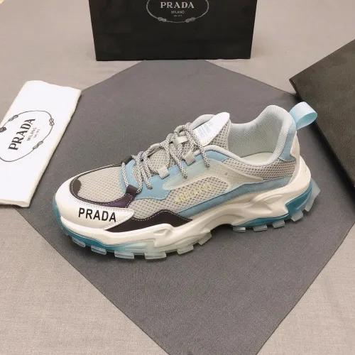 Prada Men Shoes Luxury Brand Sneakers