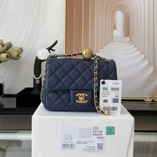 Chanel Womens Bags Crossbody Bag Classic Handbag CF Mini Luxury Brand with Original Box