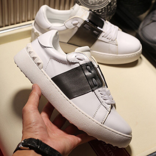 Valentino Garavani Open Sneaker With Metallic Band Mens Shoes Luxury Brand with Original Box