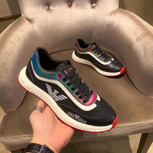 Armani Men Shoes Sneakers Fashion Design Luxury Brand Design