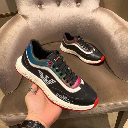 Armani Men Shoes Sneakers Fashion Design Luxury Brand Design