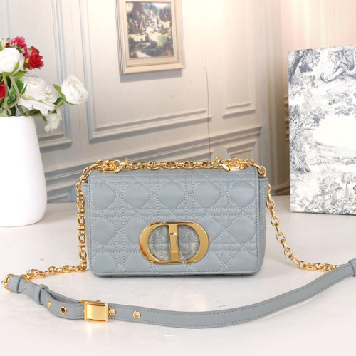 Dior Womens Bags Crossbody Bag Luxury Brand SMALL DIOR CARO BAG Cannage Calfskin with Original Box