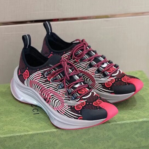 Gucci Womens Shoes Sneakers Luxury Brand Women's Gucci Run sneaker 680900 USN10 8490 with Original Box