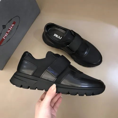 Prada Mens Shoes Sneakers Casual Shoes for Men Luxury Brand Breathable Fashion Sneakers with Original Box