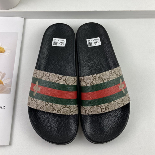 Gucci Mens Shoes Sandals Slides Slippers Luxury Brand Thick Sole Design with Original Box