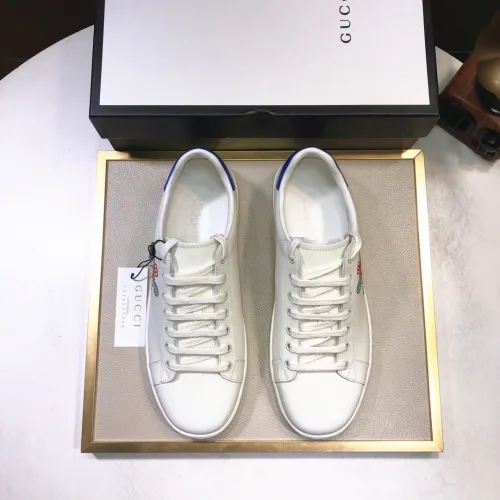 Gucci Womens Shoes Fashion Sneakers Lace-Up Luxury Brand Women's Ace Embroidered Sneaker with Original Box