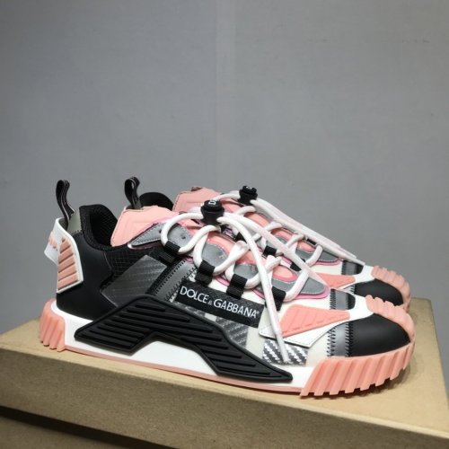 Dolce&Gabbana Men Shoes Luxury Brand Fashion Type Ns1 Sneakers In Mixed Materials