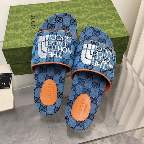Gucci Womens Shoes Sandals Slides Slippers Luxury Brand Thick Sole Design Women's GG canvas slide sandal with Original Box 624695 H6320 9763