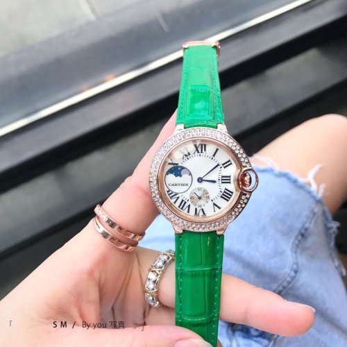 Cartier SA Watch Luxury Brand Design Fashion Type with Original Box