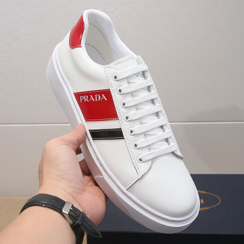 Prada Mens Shoes Sneakers Casual Shoes for Men Luxury Brand Breathable Fashion Sneakers with Original Box