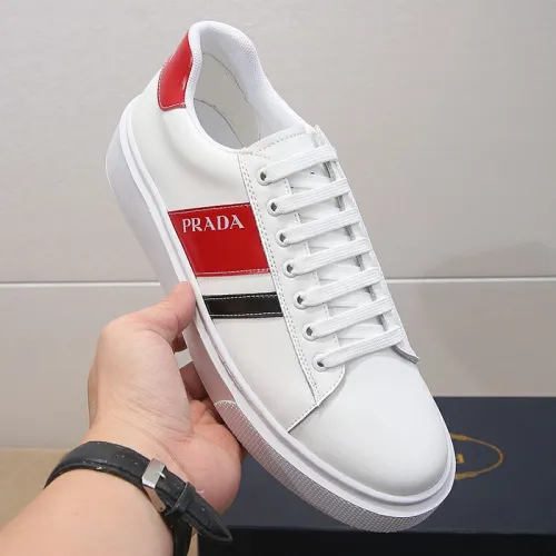 Prada Mens Shoes Sneakers Casual Shoes for Men Luxury Brand Breathable Fashion Sneakers with Original Box