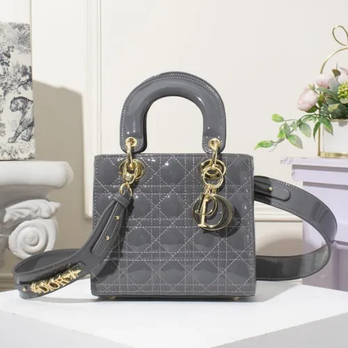 Dior Womens Bags Handbags Luxury Fashion LADY DIOR D-LITE BAG with Original Box