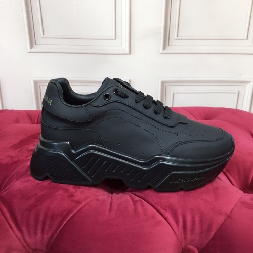 Dolce&Gabbana Men Shoes Sneakers Luxury Brand Mixed-material Daymaster sneakers with DG logo CS1941AQ7098B706