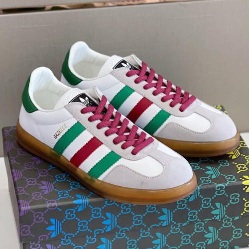 Gucci Adidas Gazelle Mens Shoes Sneakers Luxury Brand Men's GG sneaker with Original Box