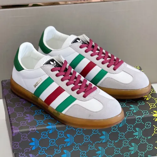 Gucci Adidas Gazelle Mens Shoes Sneakers Luxury Brand Men's GG sneaker with Original Box