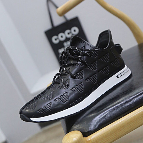 Armani Men Shoes Sneakers Fashion Design Luxury Brand Design