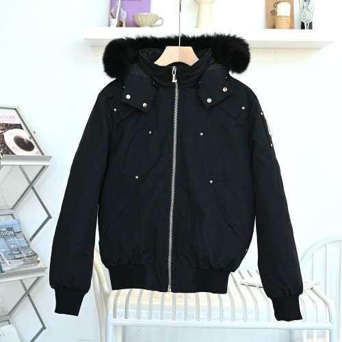 Moose Knuckles Design Mens Womens Winter Windprood Down Jackets Keep Warm 90% White Duck Down