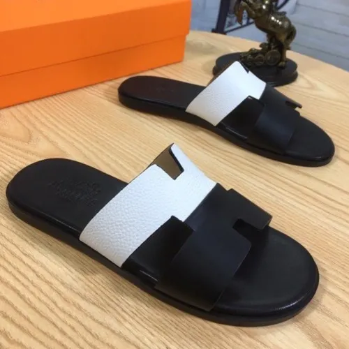 Hermes Mens Casual Shoes Fashion Sandals Slippers Luxury Brand with Original Box
