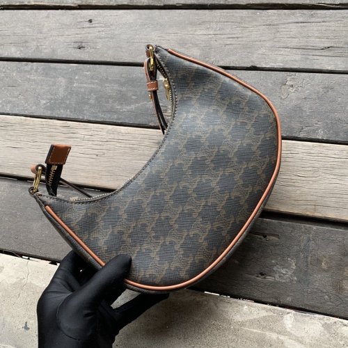 Celine Womens Bag AVA BAG IN TRIOMPHE CANVAS