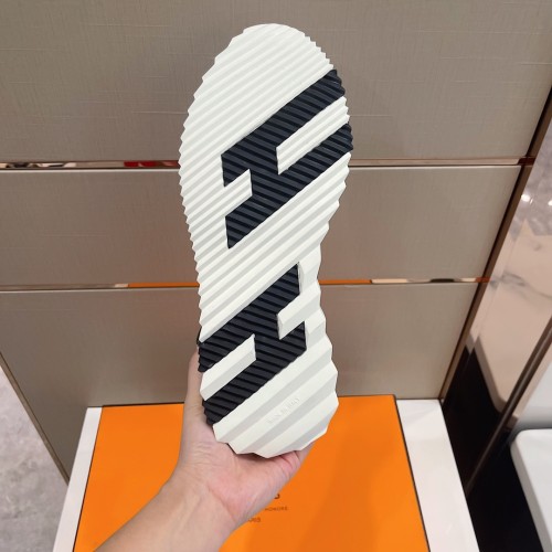Hermes Mens Casual Shoes Fashion Sneakers Luxury Brand with Original Box