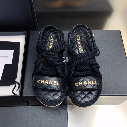 Chanel Womens Shoes Sandals Slippers Luxury Brand Design with Original Box