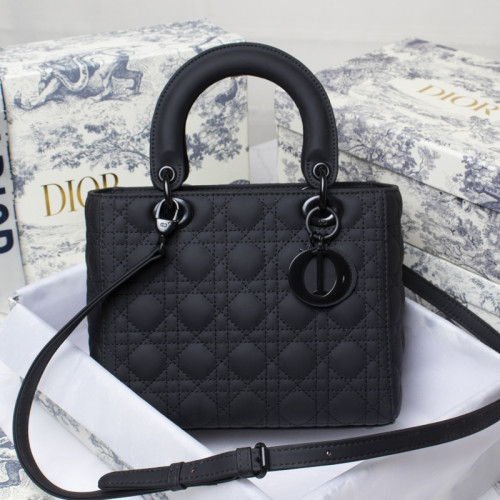 Dior Womens Bags Handbags Luxury Fashion MEDIUM LADY D-LITE BAG with Original Box