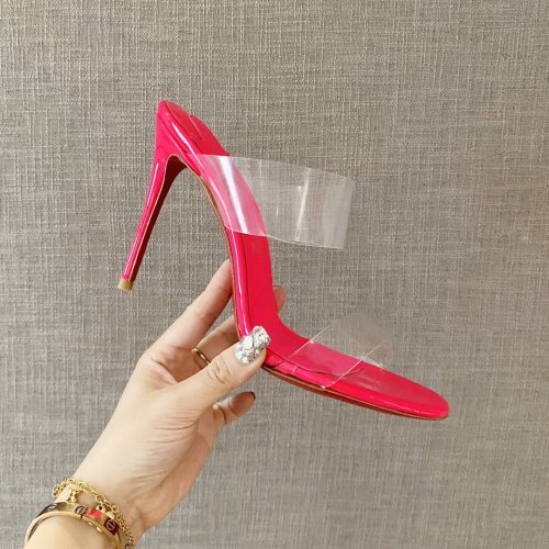 Christian Louboutin Womens Shoes High Heels Mule Sandals Just Nothing