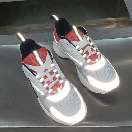 Dior Mens Shoes Sneakers Luxury Brand Breathable Design B22 SNEAKER with Original Box