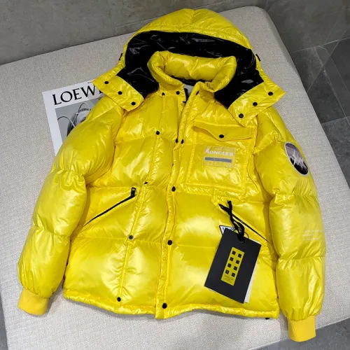 Moncler Fragment Design Mens Womens Winter Windprood Down Jackets Keep Warm 80% White Duck Down
