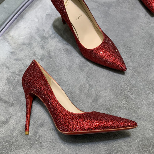 Christian Louboutin Women Shoes Pumps Luxury Brand Red Bottom Design with Original Box