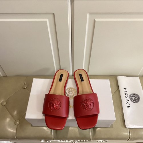 Versace Womens Shoes Flat Sandals