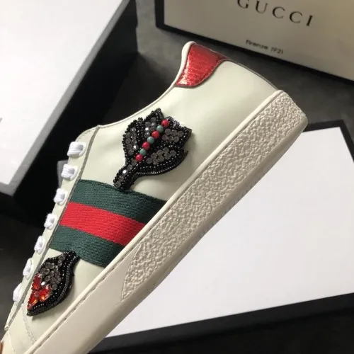Gucci Men Shoes Sneakers Luxury Brand Men's Ace embroidered sneaker 454551 02JP0 9064 with Original Box
