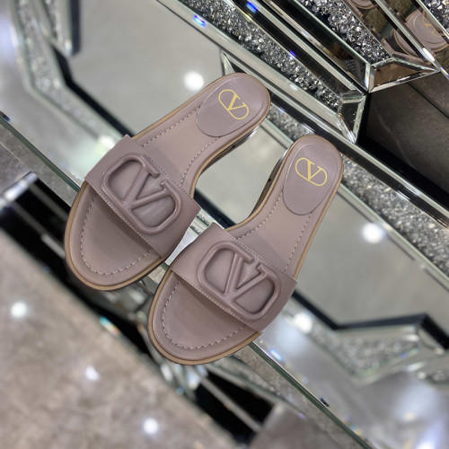 Valentino Womens Shoes Flat Mule Sandals
