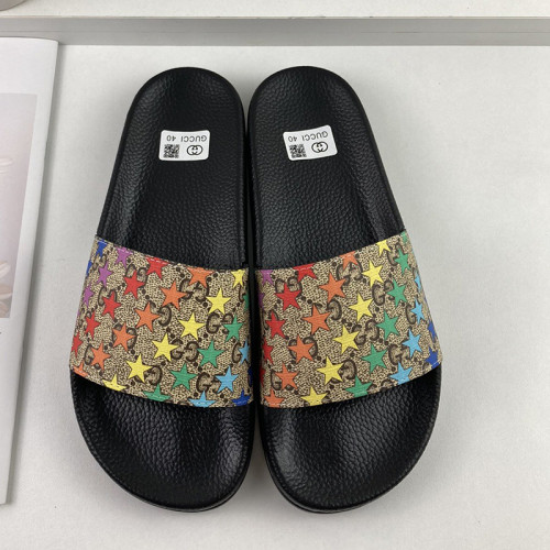 Gucci Mens Shoes Sandals Slides Slippers Luxury Brand Thick Sole Design with Original Box