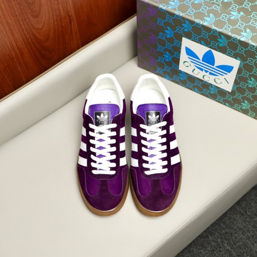 Gucci Adidas Gazelle Mens Shoes Sneakers Luxury Brand Men's GG sneaker with Original Box